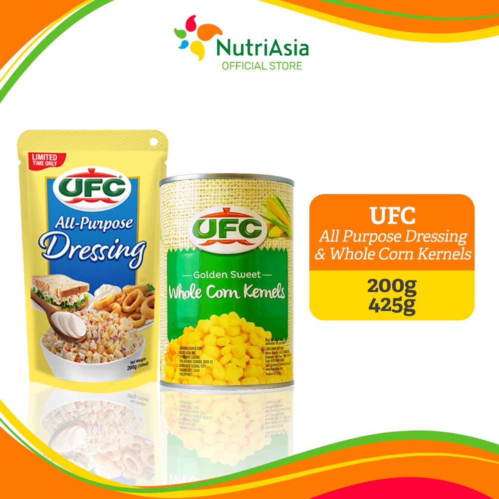 UFC AllPurpose Dressing 200g & UFC Corn Kernels 425g Shopee Philippines