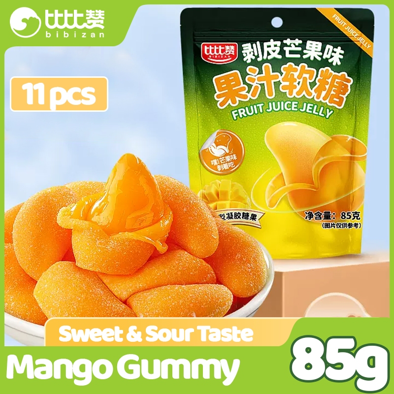 MANGO GUMMY 85g Soft Mango Candy 11 pcs Naturally Flavored