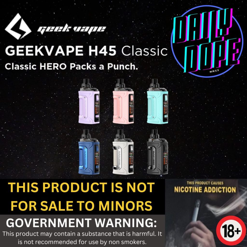 DD Main | Geekv@pe Aegis Hero 2 H45 Classics MOD Kit | Type C Charging ...