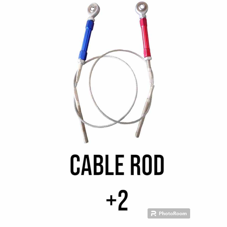 CABLE ROD +2 AVAILABLE COLOR(RED/BLUE/BLACK) | Shopee Philippines