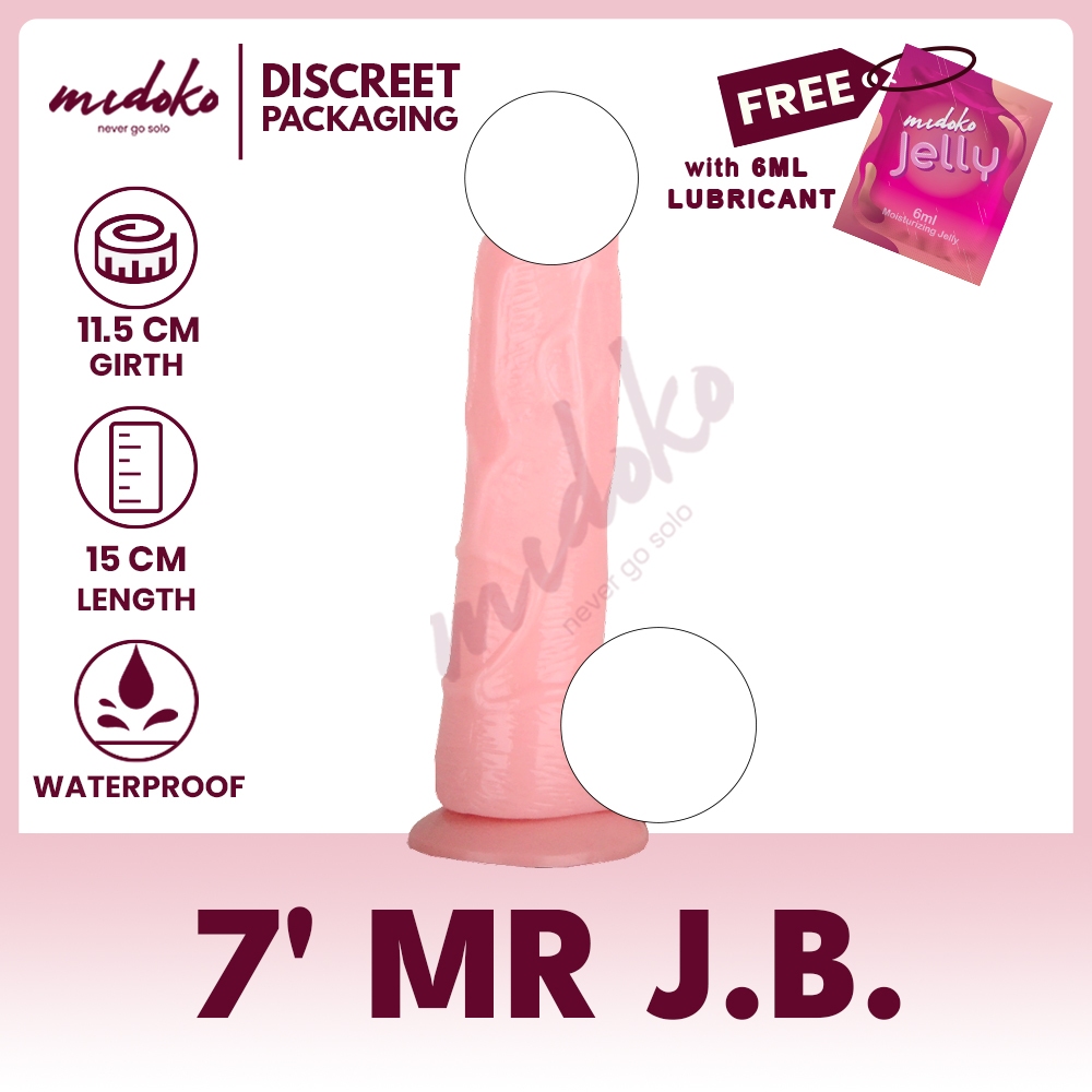 Midoko J.B. Korean Skin 7 Inch Penis Dildo Sex Toy For Woman Sex Toys for  Girls | Shopee Philippines