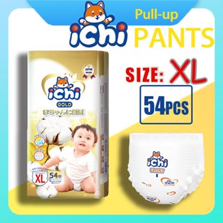 ICHI Pull-up Pants Baby Diaper 50pcs S M L Size TAPE and PANTS disposable  for Baby
