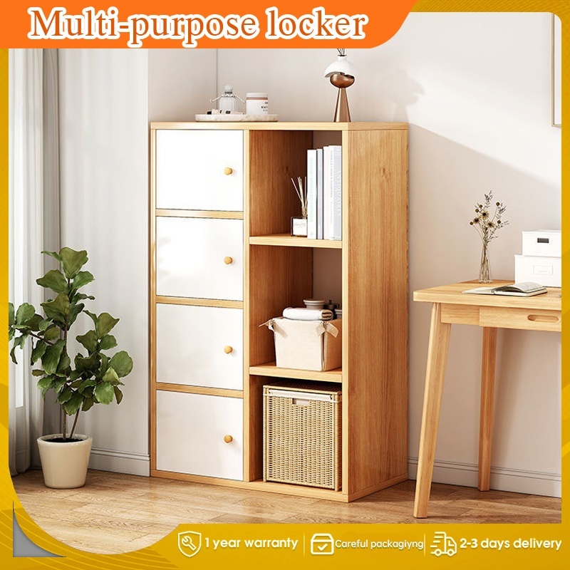 Omax Locker With Door Chest For Bedroom Living room Study Sundries ...