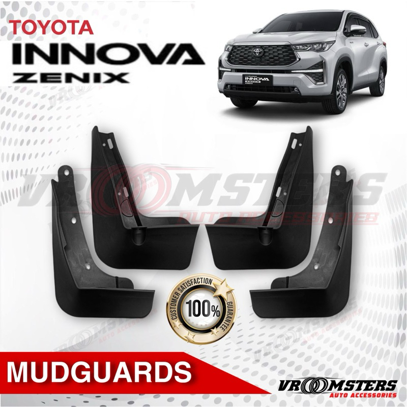 Toyota Innova Zenix Mudguards #Vroomsters | Shopee Philippines