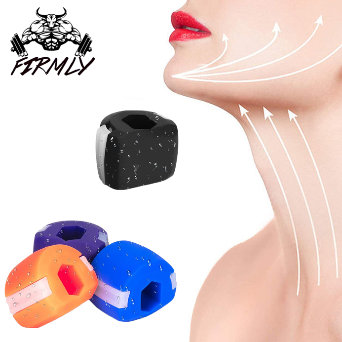 Silicone jaw trainer facial muscle chewer chin neck masseter muscle ...