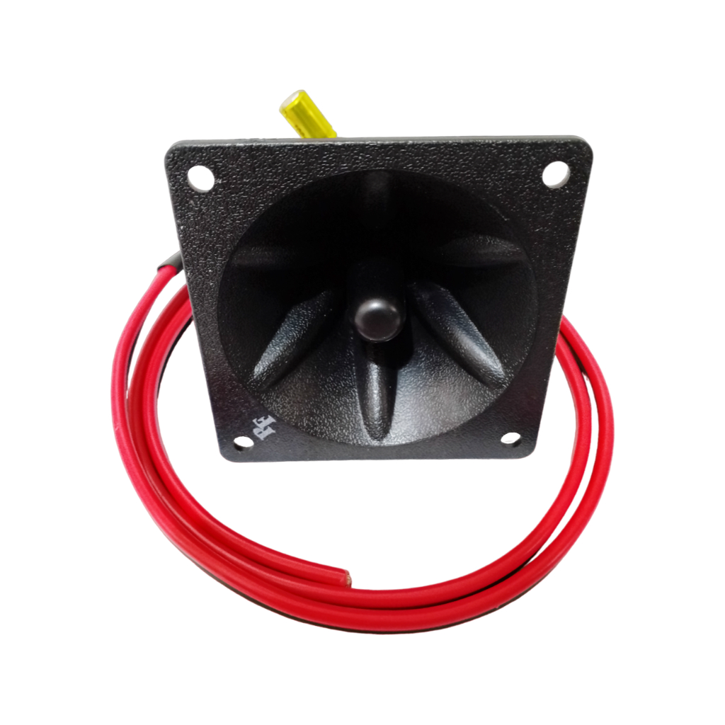 DIY ELECTRONICS TWEETER PIEZO ELECTRICO 150W SQUARE 85mm, 2.2uF