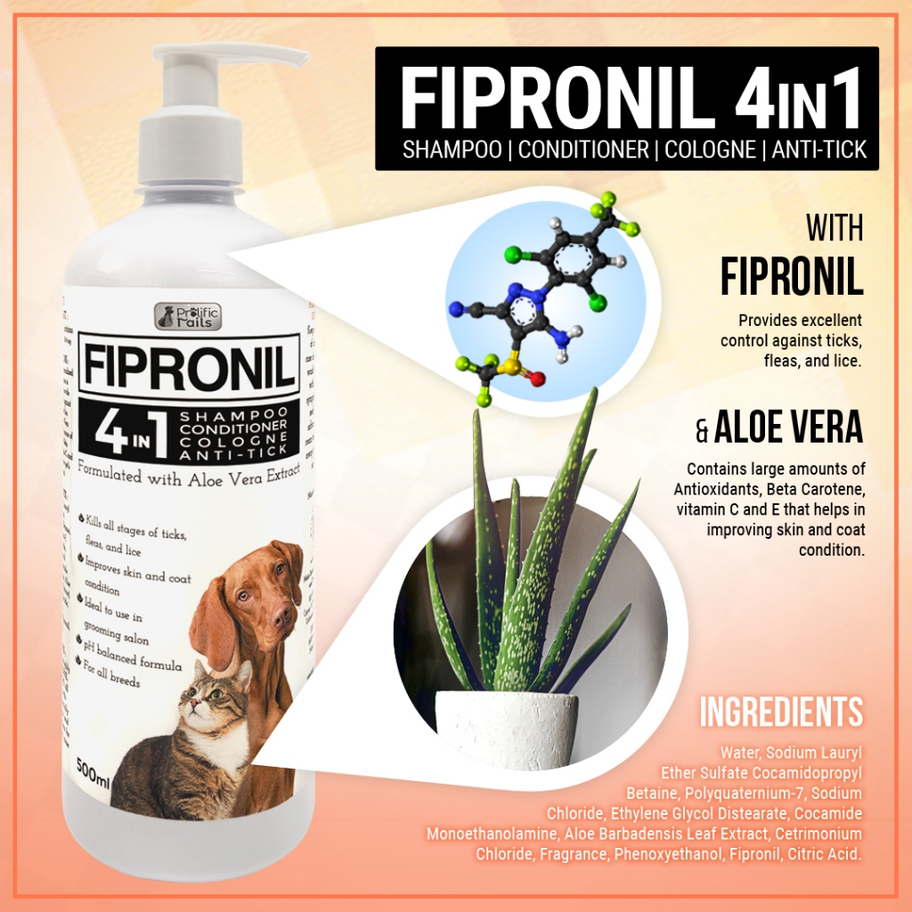 Fipronil shampoo hotsell