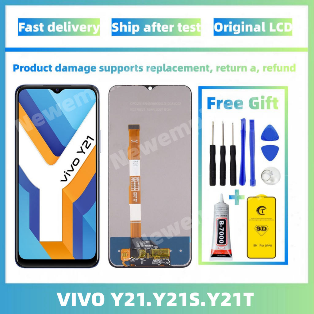 Original LCD For VIVO Y21T /V2131 LCD/Touch Screen Display /for VIVO ...