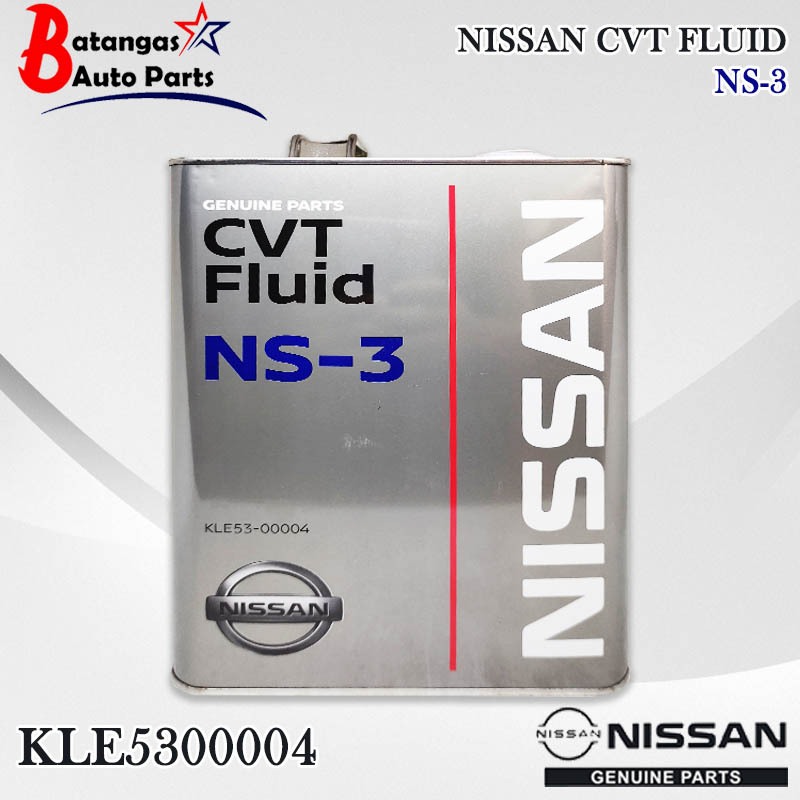 GENUINE NISSAN CVT FLUID NS-3 4 LITERS | Shopee Philippines