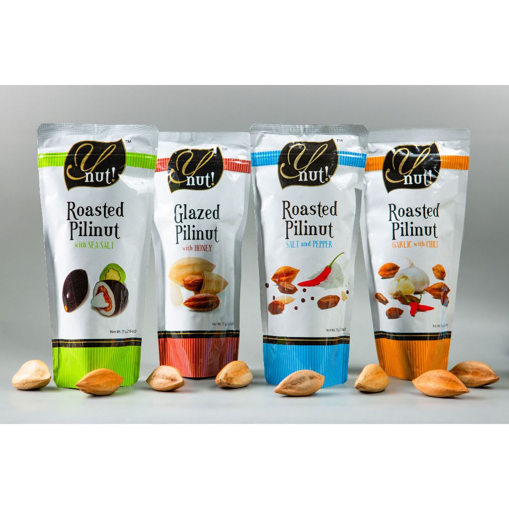 Y-Nut! Roasted Pili Nut 4-pack Assorted Bundle | Shopee Philippines