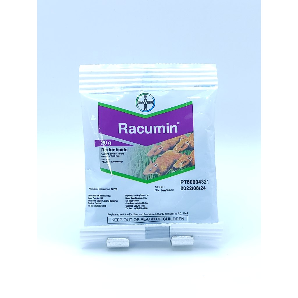 BAYER RACUMIN RAT ELIMANATOR (20G) | Shopee Philippines