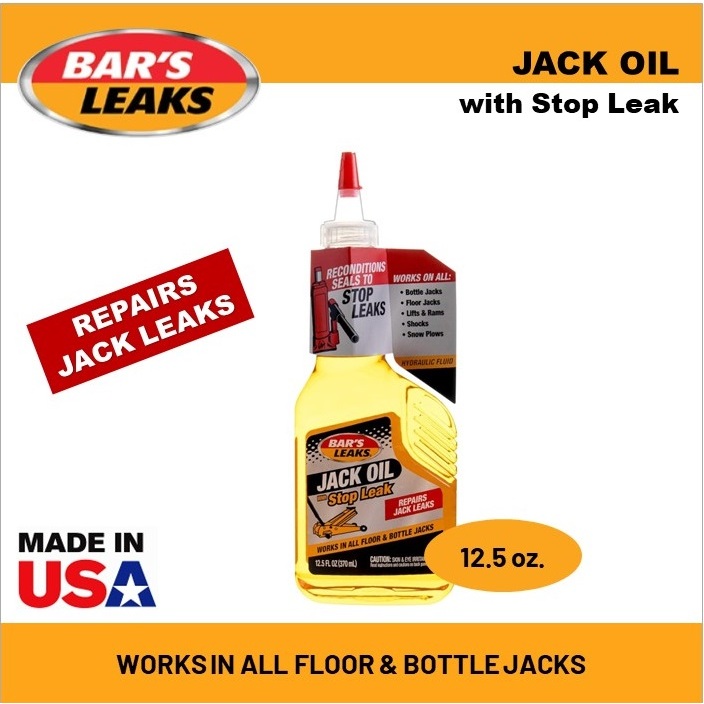 Bar's Leaks 0044 HJ12 Jack Oil with Stop Leak, 12.5 oz. | Shopee Philippines