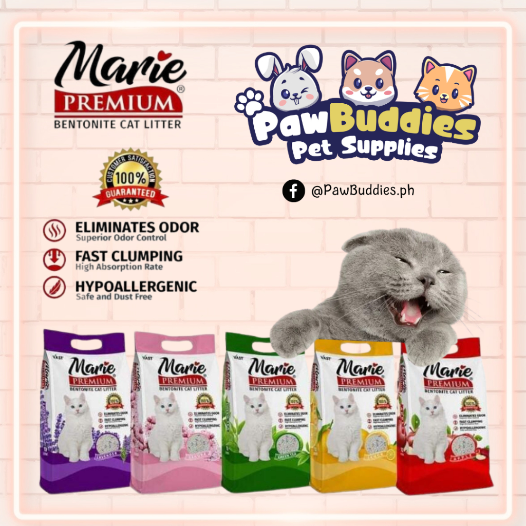 Marie Premium Cat Litter 10L Shopee Philippines