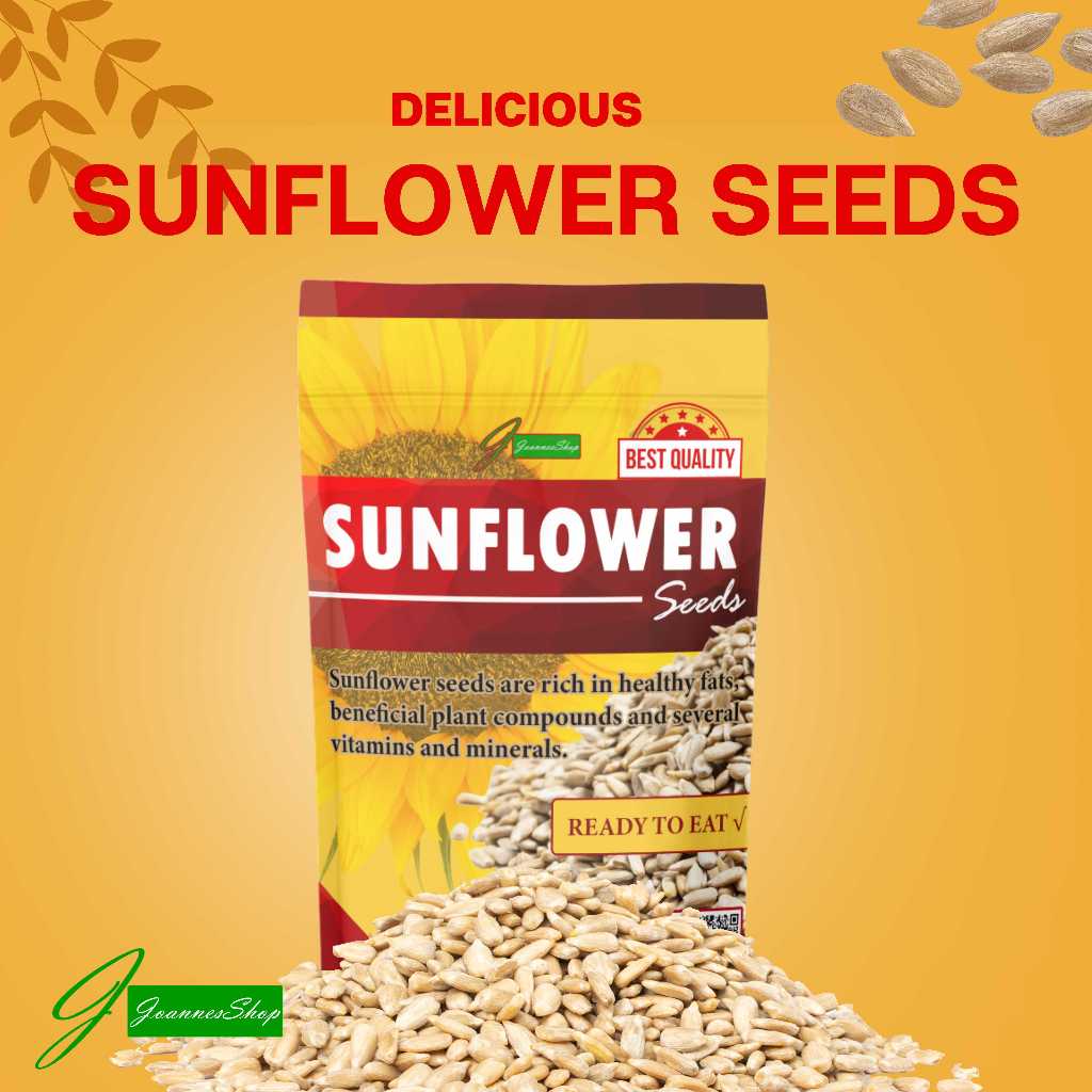 UNSALTED SUNFLOWER SEEDS PEELED 500 GRAMS | Shopee Philippines