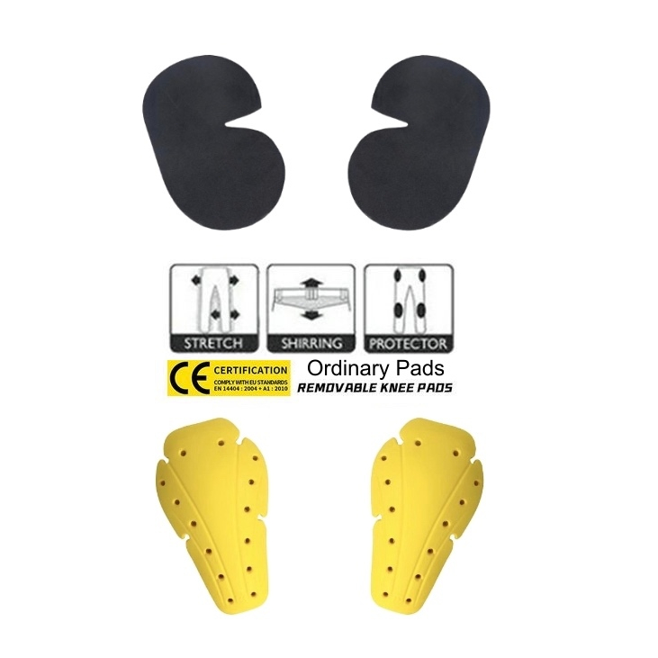 Motorcycle riding equipment ordinary pads knee pads X2 and hip pads X2 ...