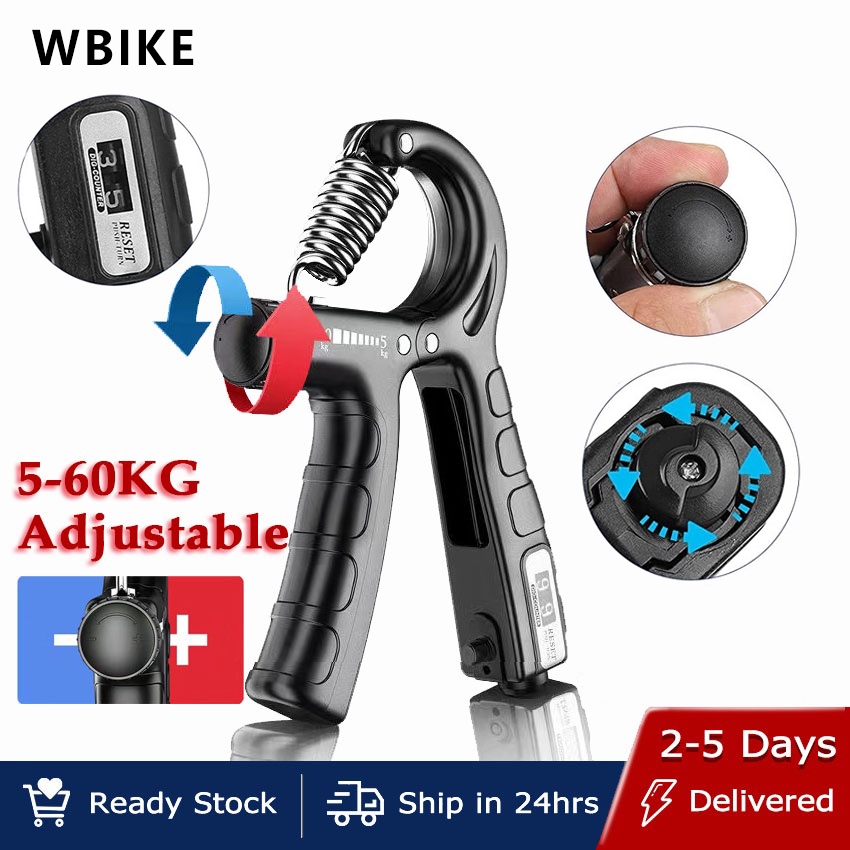 Adjustable Forearm Hand Grip Exercise Strengthener Gripper Wrist