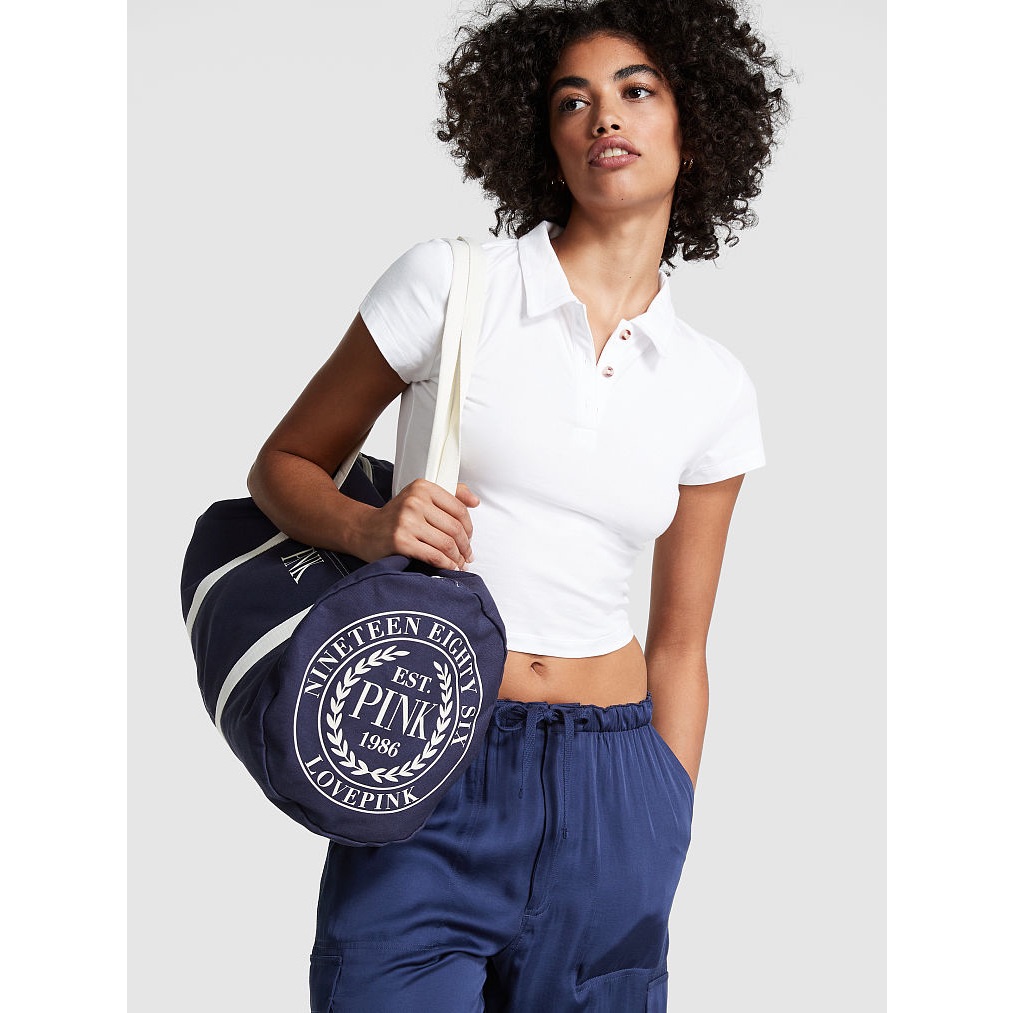 Victoria’s Secret Canvas Duffle Bag Shopee Philippines