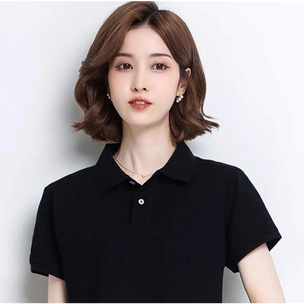 Muanna Unisex drifit Polo shirt for women quality korea fashion t shirt