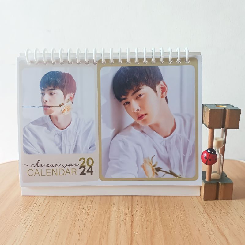 Cha Eun Woo Calendar 2024 Kdrama Oppa Calendar Gift Idea Shopee