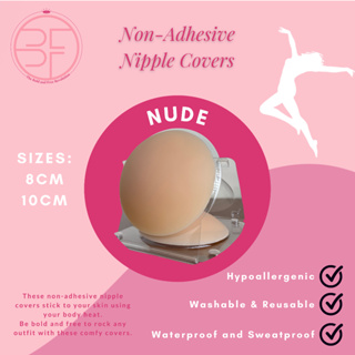 READY STOCK] Premium Non-Adhesive Nipple Cover with Free Case, The Bold  and Free Revolution