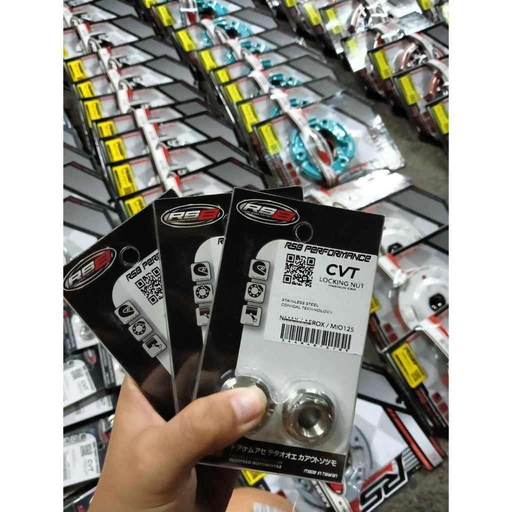 RS8 CNC Pulley Nut Clutch Bell Nut Aerox/Nmax/Mioi125/Mio Souli125