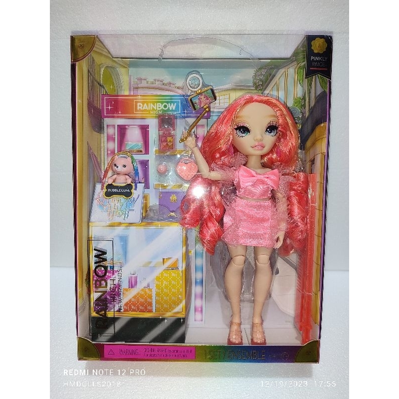 Rainbow High New Friend Pinkly Paige Doll | Shopee Philippines