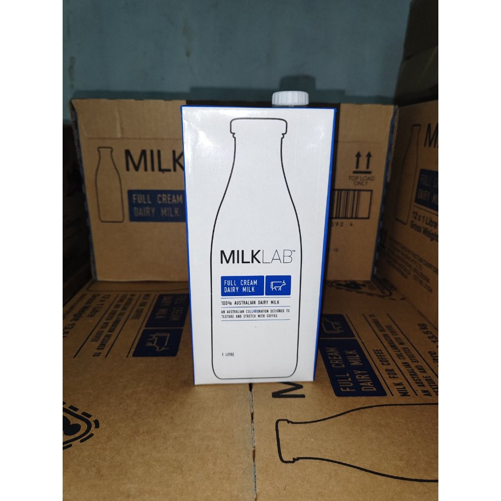 MILKLAB Full Cream Dairy Milk 1L Coffee Milkshake Ice Cream Pastry