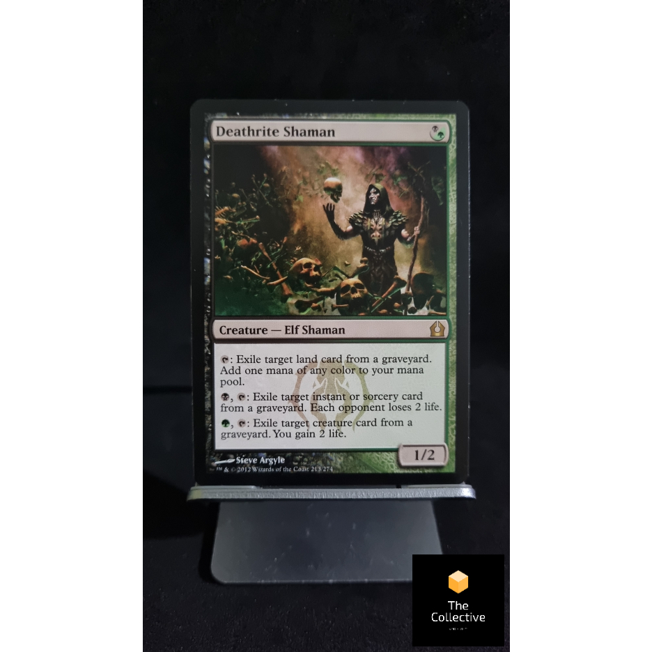 Magic the Gathering - MTG Card Game - Deathrite Shaman - RTR (NF) NM ...