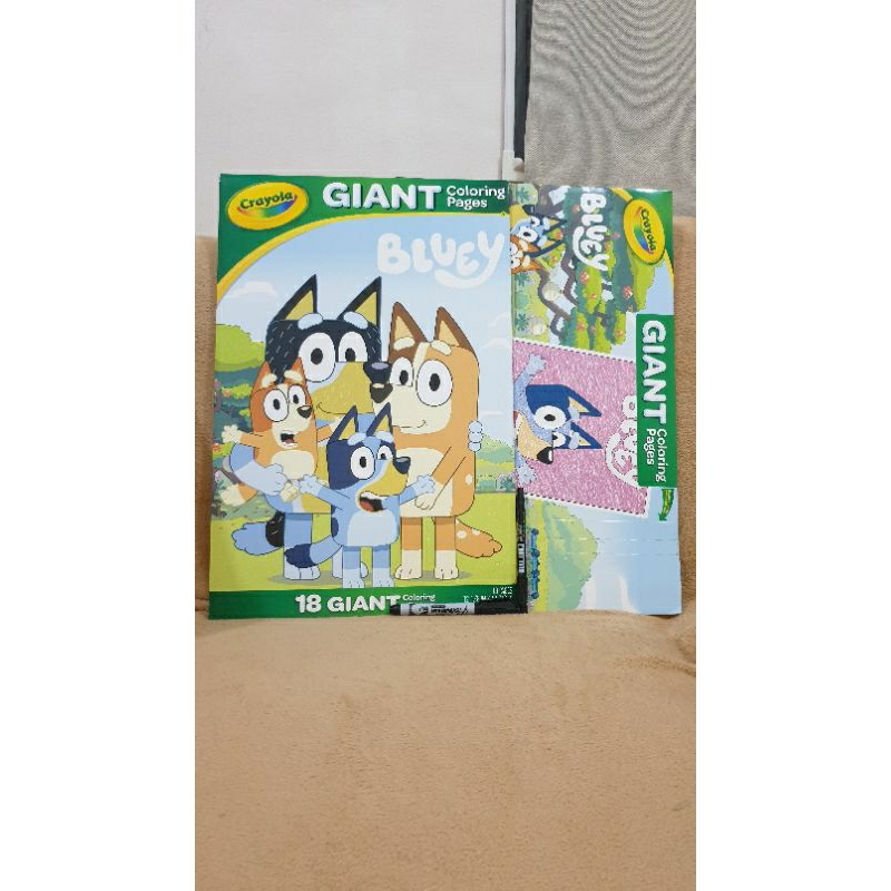 Crayola Giant Coloring Pages Bluey Shopee Philippines