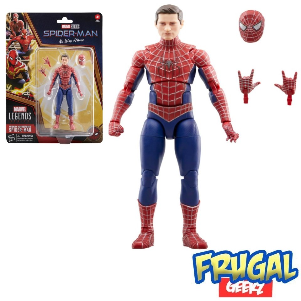 Marvel Legends No Way Home Friendly Neighborhood Spider-Man Tobey Maguire  6-inch Action Figure