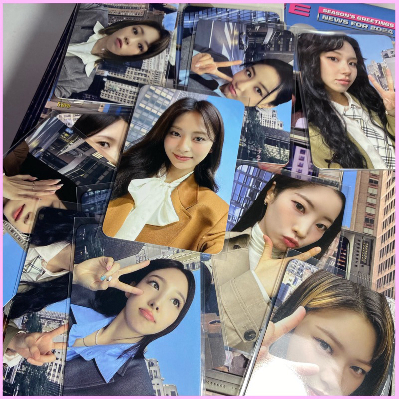 Twice Season Greetings 2024 "News Room" Photocard( Official ) Shopee