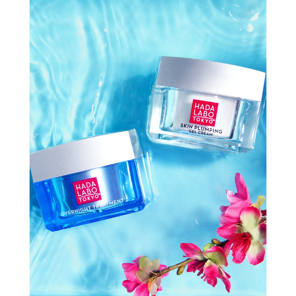 Hada Labo Tokyo Skin Plumping Gel Cream/ Night Cream, with Super Hyaluronic Acid & Collagen, 50g