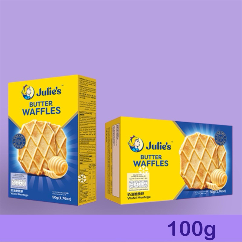 Julies Butter Waffles 100g Shopee Philippines