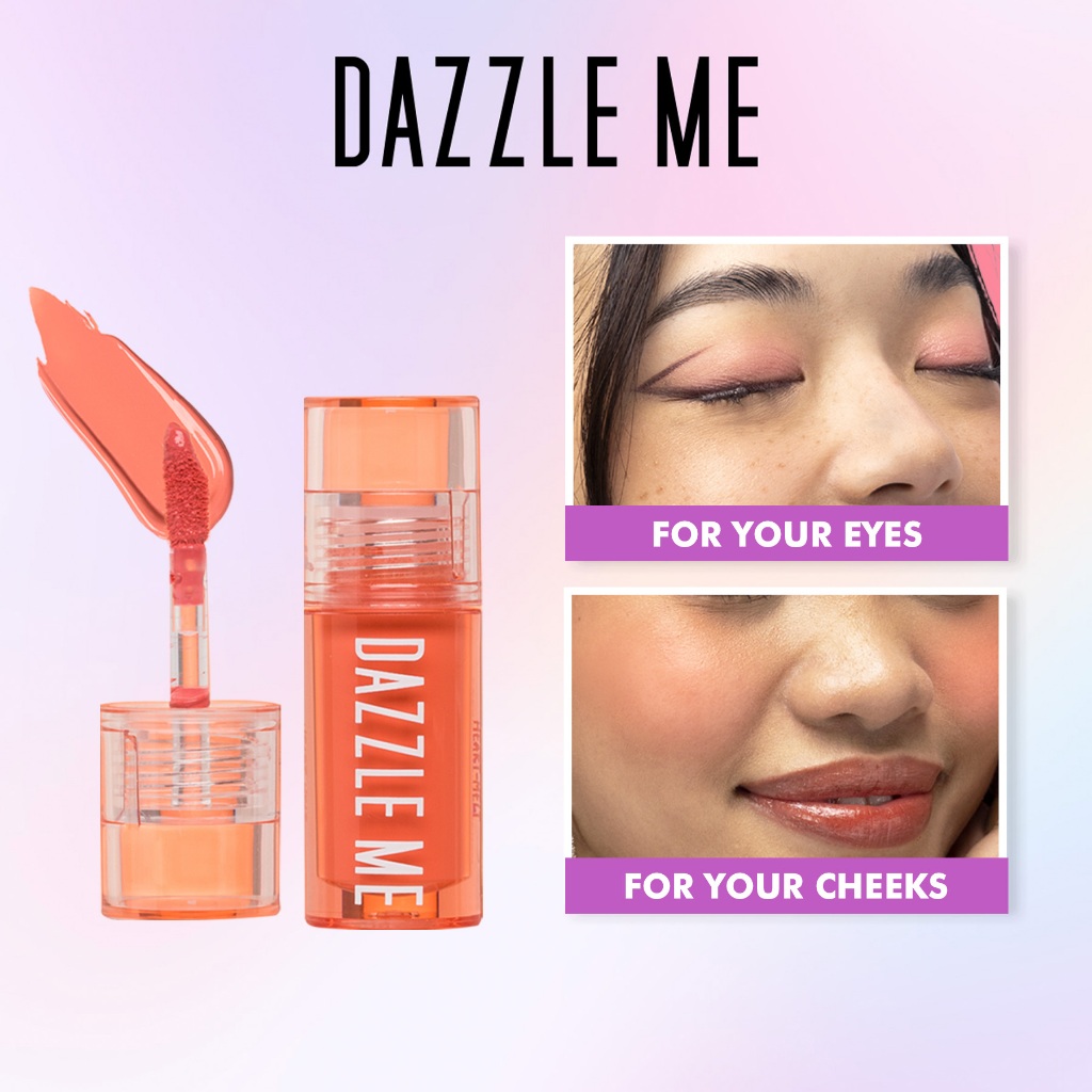 DAZZLE ME Heart-Melt Creamy Liquid Blush - Long Lasting Multi-use ...