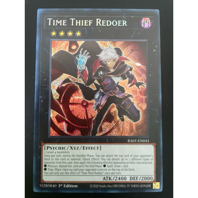 Yugioh - Time Thief Redoer (TCG) | Shopee Philippines