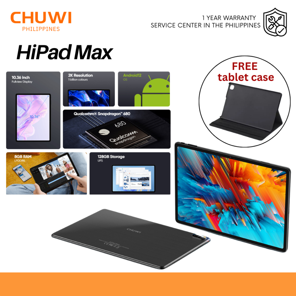 Chuwi HiPad Max 4G LTE Android Tablet 10.36 inches | Shopee Philippines