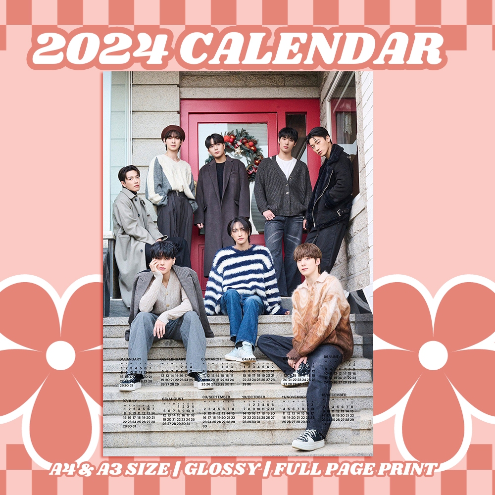 ATEEZ 2024 CALENDAR POSTER Shopee Philippines