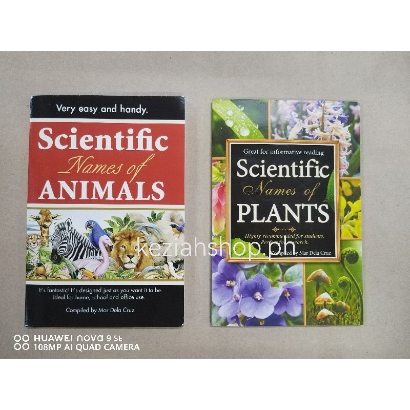 SCIENTIFIC NAMES OF PLANTS AND ANIMALS | Shopee Philippines