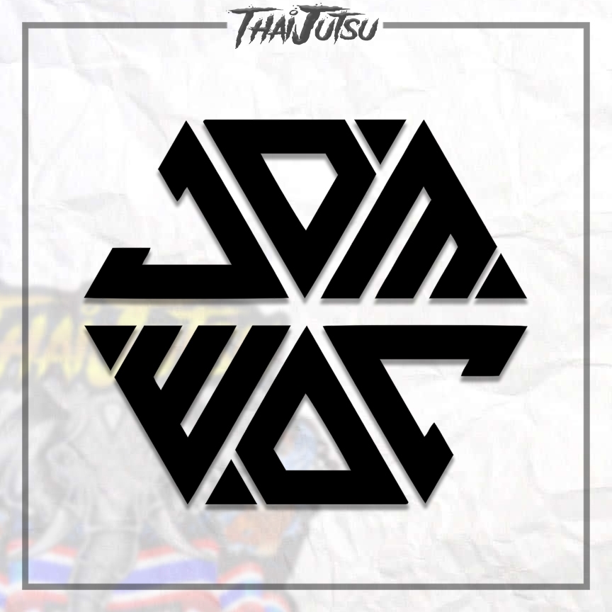 JDM TRAINGLE LETTER | VINYL CUT-OUT STIKCER ( ANIME VINYL STICKER ...
