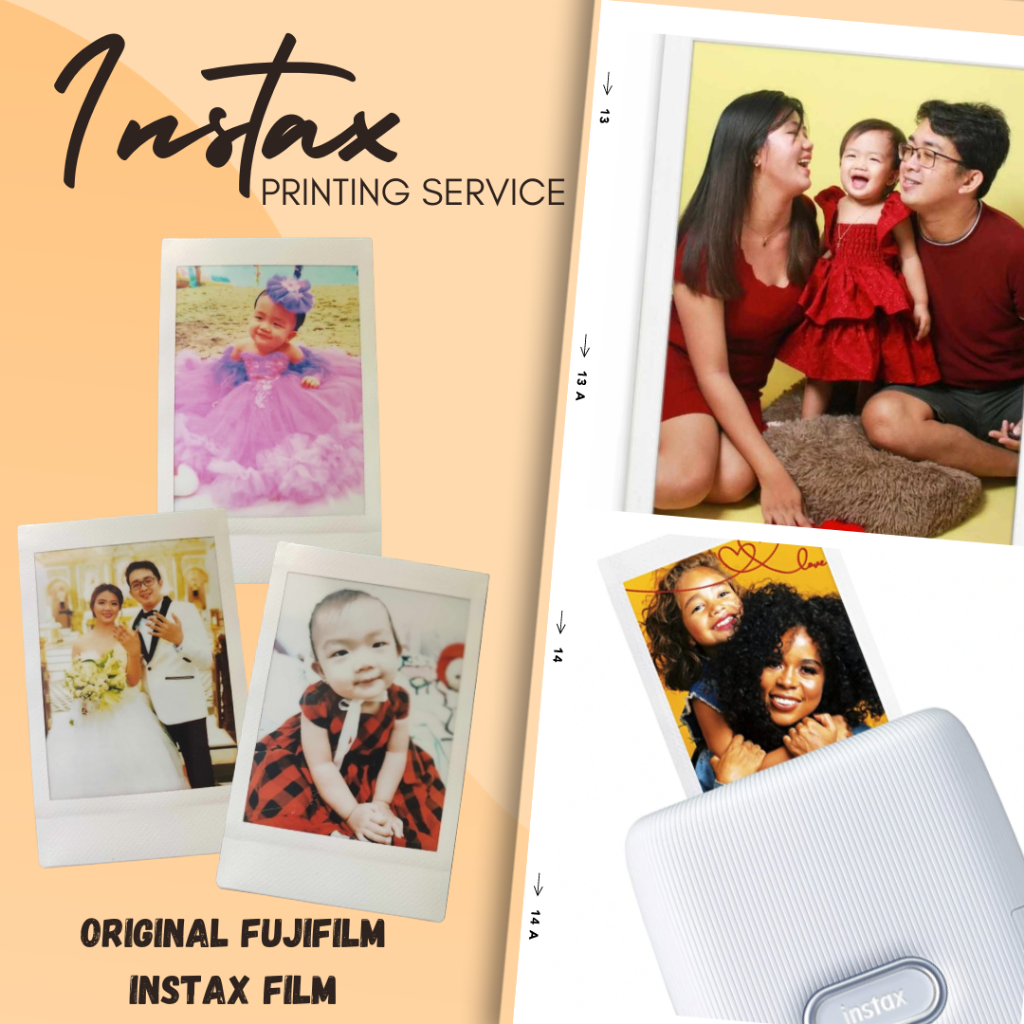 Instax Printing Service Per Piece | White Film | Photo Print | Shopee ...