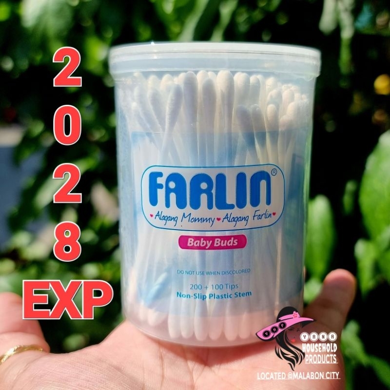 FARLIN BABY COTTON BUDS 300 TIPS (2028 EXPIRATION) Shopee Philippines