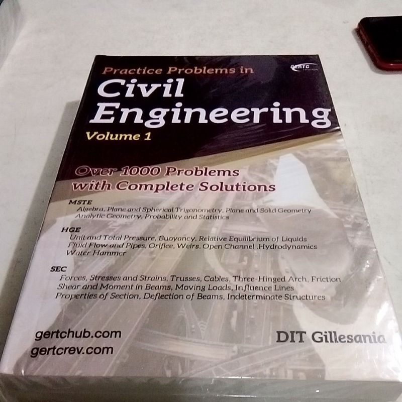 practice problem in civil engineering vol.1 (Gillesania) | Shopee ...