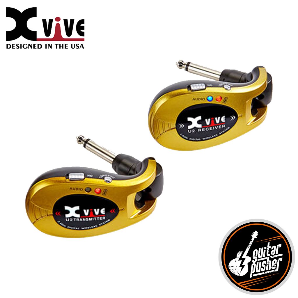 Xvive Audio U2 Digital Wireless Guitar System Shopee Philippines