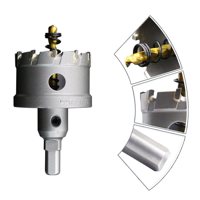 1pc TCT Drill Bit Hole Saw Tungsten Carbide Tip Drill Bit Metal Plate ...