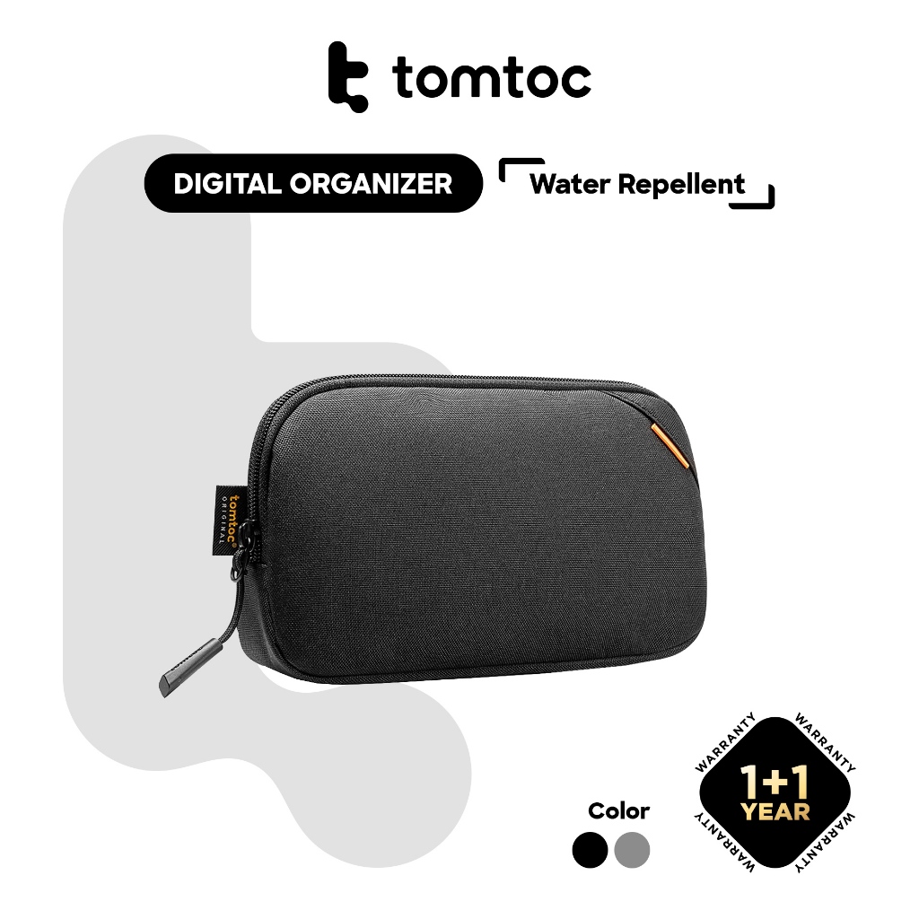 tomtoc Recycled Portable WaterResistant Storage Bag Electronic