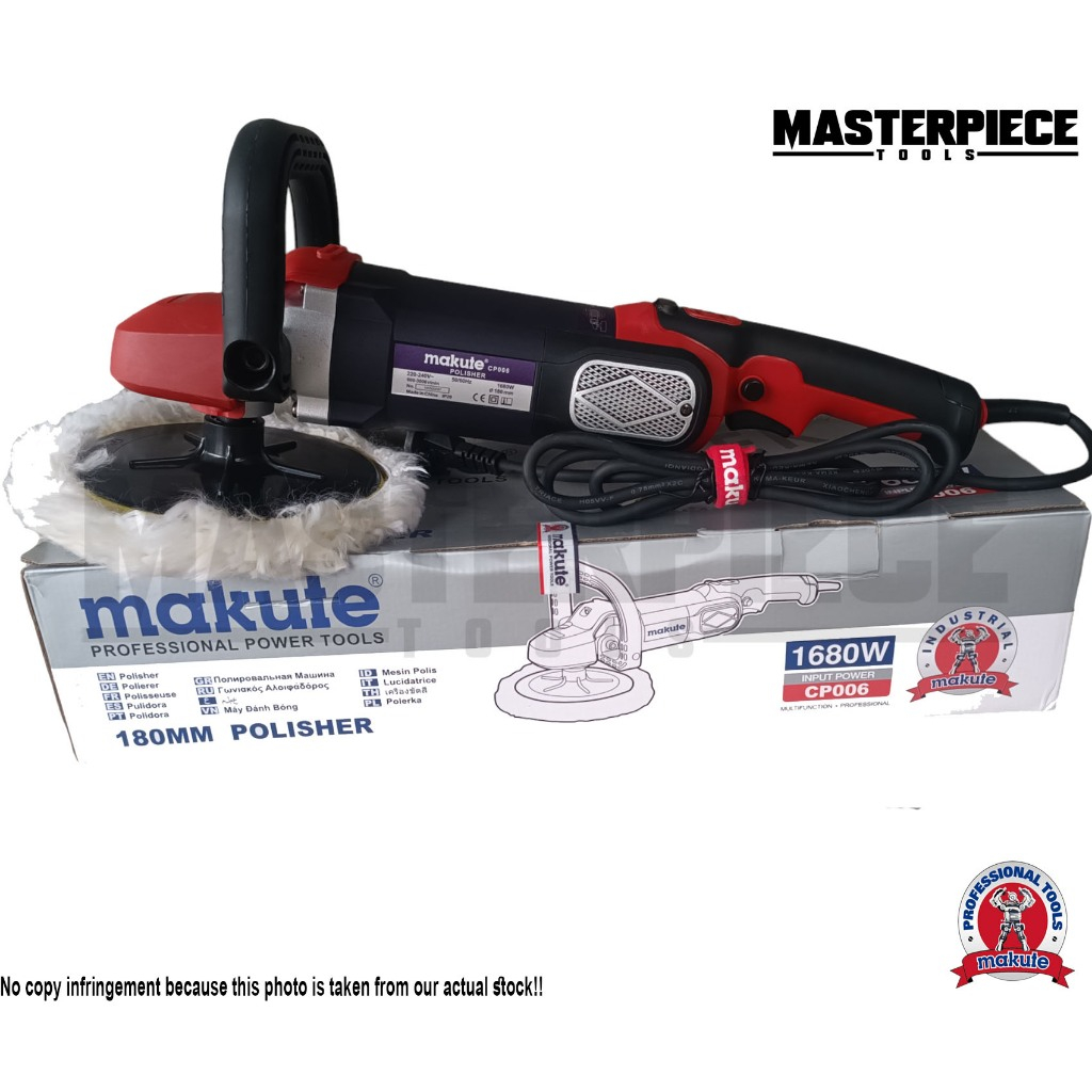 MAKUTE JAPAN 180MM RANDOM ORBITAL BUFFING MACHINE POLISHER Shopee