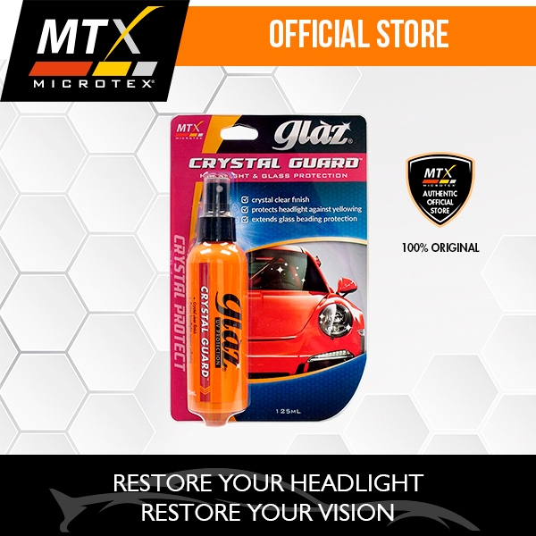Microtex Glaz Crystal Guard 125ml (Headlamp Coating, Headlight & Glass