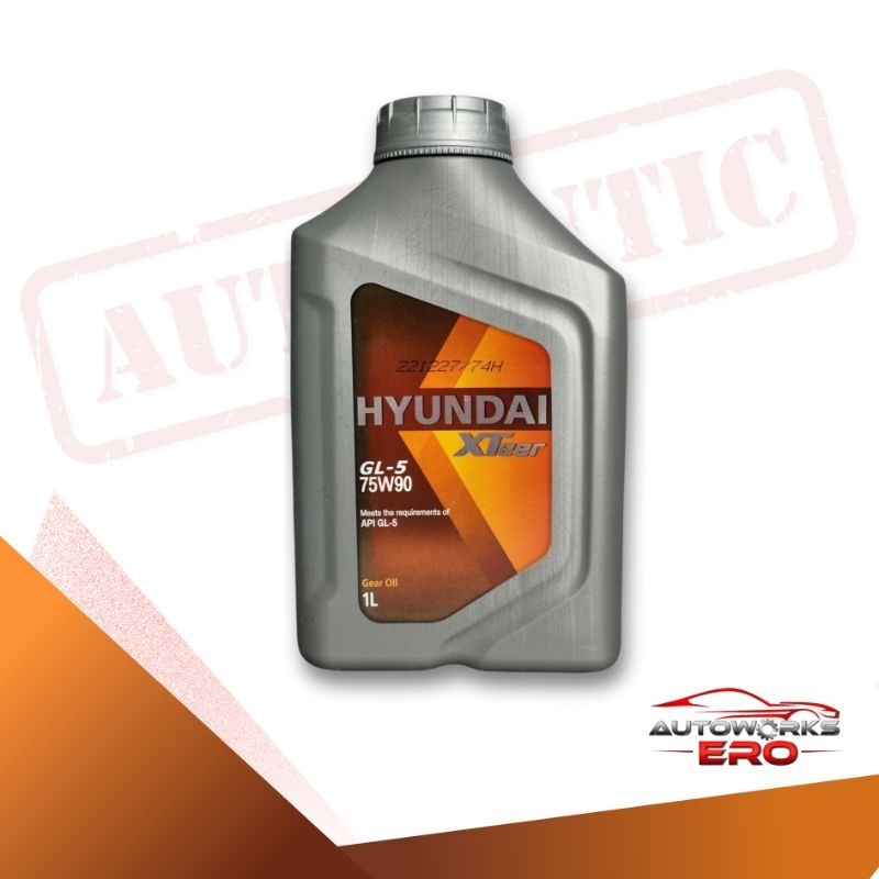 Hyundai Xteer 75w90 GL5 gear oil Shopee Philippines