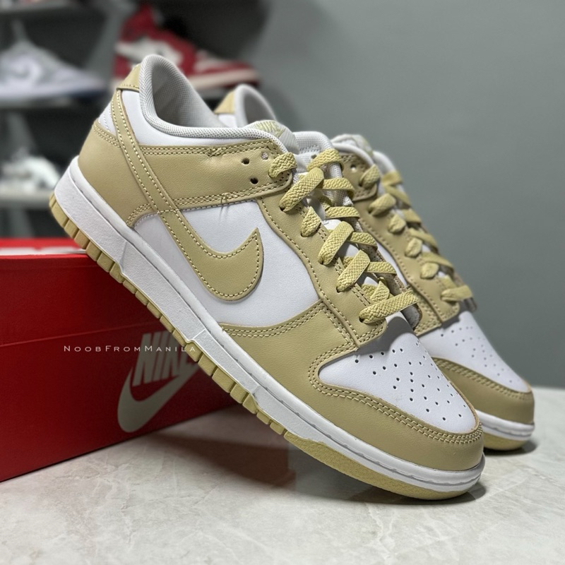 Nike dunk deals low white oatmeal