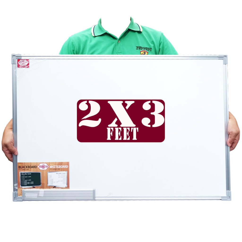 Porcelain Whiteboard 2x3 feet ( 60x90 cm ) WBAFB Scratch